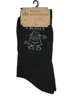 Karzl-Socken - schwarz