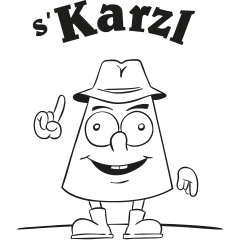 Karzl-Aufkleber