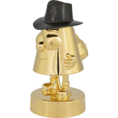 s´ Rucksack Karzl mit Hut, vergoldete Sonderedition